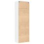 Armario de madera de ingeniería blanco 70x42,5x225 cm de , Aparadores - Ref: Foro24-3281322, Precio: 242,19 €, Descuento: %