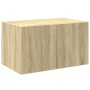 Armario de madera de ingeniería roble Sonoma 70x42,5x225 cm de , Aparadores - Ref: Foro24-3281317, Precio: 220,64 €, Descuent...