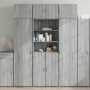 Armario de madera ingeniería gris Sonoma 70x42,5x225 cm de , Aparadores - Ref: Foro24-3281320, Precio: 227,12 €, Descuento: %