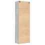 Armario de madera ingeniería gris Sonoma 70x42,5x225 cm de , Aparadores - Ref: Foro24-3281320, Precio: 227,12 €, Descuento: %