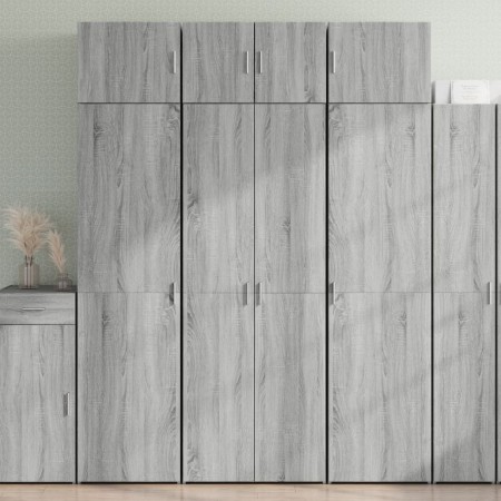 Armario de madera ingeniería gris Sonoma 70x42,5x225 cm de , Aparadores - Ref: Foro24-3281334, Precio: 244,40 €, Descuento: %