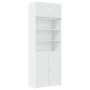 White engineered wood wardrobe 80x42.5x225 cm by , Sideboards - Ref: Foro24-3281343, Price: 245,16 €, Discount: %