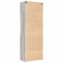 Wooden wardrobe in gray Sonoma engineering 80x42.5x225 cm by , Sideboards - Ref: Foro24-3281348, Price: 242,56 €, Discount: %