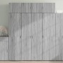 Wooden wardrobe in gray Sonoma engineering 80x42.5x225 cm by , Sideboards - Ref: Foro24-3281355, Price: 243,99 €, Discount: %