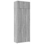 Wooden wardrobe in gray Sonoma engineering 80x42.5x225 cm by , Sideboards - Ref: Foro24-3281355, Price: 243,99 €, Discount: %