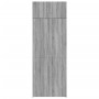 Armario de madera ingeniería gris Sonoma 80x42,5x225 cm de , Aparadores - Ref: Foro24-3281355, Precio: 258,23 €, Descuento: %