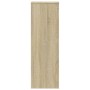 Soportes de plantas madera ingeniería roble Sonoma 33x33x100 cm de , Soportes para macetas - Ref: Foro24-852953, Precio: 79,5...