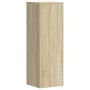 Engineered wood plant stands in Sonoma oak, 33x33x100 cm. by , Pot stands - Ref: Foro24-852953, Price: 79,56 €, Discount: %