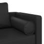 Schwarzes Schlafsofa mit Kunstlederkissen. von , Tagesbetten - Ref: Foro24-4007563, Preis: 140,24 €, Rabatt: %