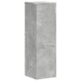 Soportes de plantas 2 uds madera gris hormigón 25x25x80 cm de , Soportes para macetas - Ref: Foro24-852945, Precio: 77,54 €, ...