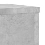 Plant stands 2 units gray wood concrete 25x25x80 cm by , Pot stands - Ref: Foro24-852945, Price: 77,54 €, Discount: %