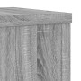 Pflanzenständer 2 Stück in Sonoma-Grau aus Holz 25x25x80 cm von , Topfständer - Ref: Foro24-852947, Preis: 75,63 €, Rabatt: %