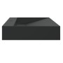 Sink made of mineral/matte black marble casting 120x46x11 cm by , Sinks - Ref: Foro24-155983, Price: 306,99 €, Discount: %