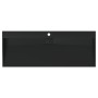 Sink made of mineral/matte black marble casting 120x46x11 cm by , Sinks - Ref: Foro24-155983, Price: 306,99 €, Discount: %