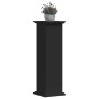 Soportes para plantas madera de ingeniería negro 33x33x100 cm de , Soportes para macetas - Ref: Foro24-852979, Precio: 82,49 ...