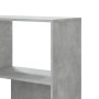 Corner shelf 4 levels gray wood concrete 85x85x140 cm by , Bookcases and shelves - Ref: Foro24-3307813, Price: 165,84 €, Disc...