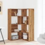 Corner shelf 4 levels oak wood artisan 85x85x140 cm by , Bookcases and shelves - Ref: Foro24-3307818, Price: 196,71 €, Discou...