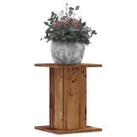 Plant stands 2 units aged oak wood 30x30x40 cm by , Pot stands - Ref: Foro24-3307853, Price: 45,99 €, Discount: %