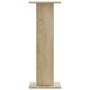 Plant stands 2 units oak wood Sonoma 30x30x80 cm by , Pot stands - Ref: Foro24-3307866, Price: 64,01 €, Discount: %