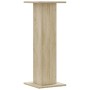 Plant stands 2 units oak wood Sonoma 30x30x80 cm by , Pot stands - Ref: Foro24-3307866, Price: 64,01 €, Discount: %