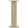 Plant stands 2 units oak wood Sonoma 30x30x80 cm by , Pot stands - Ref: Foro24-3307866, Price: 64,01 €, Discount: %