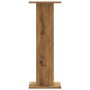 Soportes para plantas 2 uds madera roble artisian 30x30x80 cm de , Soportes para macetas - Ref: Foro24-3307872, Precio: 74,78...