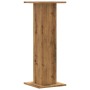 Soportes para plantas 2 uds madera roble artisian 30x30x80 cm de , Soportes para macetas - Ref: Foro24-3307872, Precio: 74,78...