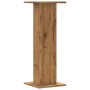 Soportes para plantas 2 uds madera roble artisian 30x30x80 cm de , Soportes para macetas - Ref: Foro24-3307872, Precio: 74,78...