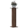 Soportes para plantas 2 uds madera marrón roble 30x30x95 cm de , Soportes para macetas - Ref: Foro24-3307879, Precio: 83,16 €...