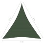 Sail awning dark green HDPE 160 g/m² 5x6x6 m by vidaXL, Umbrellas - Ref: Foro24-311483, Price: 48,63 €, Discount: %