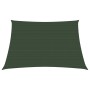 Toldo de vela verde oscuro HDPE 160 g/m² 3/4x3 m de vidaXL, Sombrillas - Ref: Foro24-311489, Precio: 37,80 €, Descuento: %