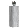 Plant stands 2 units gray Sonoma wood 33x33x100 cm by , Pot stands - Ref: Foro24-3307887, Price: 127,16 €, Discount: %