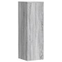 Plant stands 2 units gray Sonoma wood 33x33x100 cm by , Pot stands - Ref: Foro24-3307887, Price: 127,16 €, Discount: %