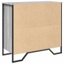 Aparador madera de ingeniería gris Sonoma 79,5x35,5x74,5 cm de , Aparadores - Ref: Foro24-848547, Precio: 106,65 €, Descuento: %