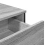 Aparador madera de ingeniería gris Sonoma 79,5x35,5x74,5 cm de , Aparadores - Ref: Foro24-848547, Precio: 106,65 €, Descuento: %