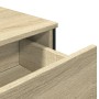 Aparador de madera de ingeniería roble Sonoma 79,5x35,5x74,5 cm de , Aparadores - Ref: Foro24-848545, Precio: 90,35 €, Descue...