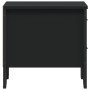 Bedside tables 2 units engineered wood black 40x41x40 cm by , Nightstands - Ref: Foro24-848505, Price: 95,81 €, Discount: %