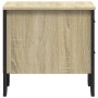 Bedside tables 2 units engineered wood Sonoma oak 40x41x40 cm by , Nightstands - Ref: Foro24-848507, Price: 92,90 €, Discount: %