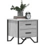 Mesita de noche 2 uds madera ingeniería gris Sonoma 40x41x40 cm de , Mesitas de noche - Ref: Foro24-848511, Precio: 95,81 €, ...