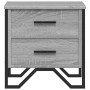 Mesita de noche 2 uds madera ingeniería gris Sonoma 40x41x40 cm de , Mesitas de noche - Ref: Foro24-848511, Precio: 95,81 €, ...