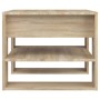 Engineered wood Sonoma oak coffee table 55.5x55x45 cm by , Coffee table - Ref: Foro24-810911, Price: 51,95 €, Discount: %