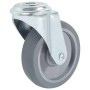 Swivel wheels with pin hole 8 units 100 mm by , Material handling - Ref: Foro24-277891, Price: 48,70 €, Discount: %