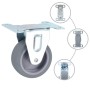 Fixed wheels 8 units 75 mm by , Material handling - Ref: Foro24-277826, Price: 32,28 €, Discount: %