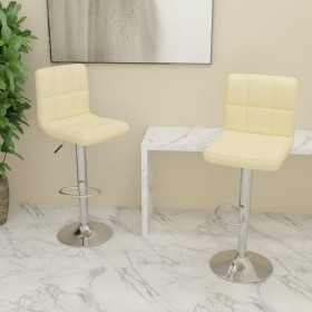 Kitchen stools, 2 units, cream-colored fabric. by , Kitchen stools - Ref: Foro24-334241, Price: 113,99 €, Discount: %