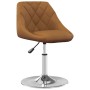 Swivel dining chairs 4 units brown velvet by , dining chairs - Ref: Foro24-3088756, Price: 231,99 €, Discount: %