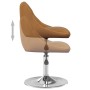 Swivel dining chairs 4 units brown velvet by , dining chairs - Ref: Foro24-3088756, Price: 231,99 €, Discount: %