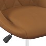 Swivel dining chairs 4 units brown velvet by , dining chairs - Ref: Foro24-3088756, Price: 231,99 €, Discount: %