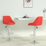 Kitchen stools 2 units synthetic red leather by , Kitchen stools - Ref: Foro24-335181, Price: 125,11 €, Discount: %