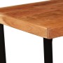 Mesa de bar de madera maciza de acacia 60x60x107 cm de , Mesas de cocina y de comedor - Ref: Foro24-245435, Precio: 202,89 €,...