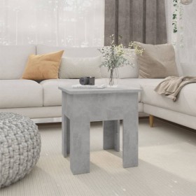 Mitteltisch aus grauem Beton-Verbundholz 40x40x42 cm von , Couchtisch - Ref: Foro24-810248, Preis: 31,10 €, Rabatt: %